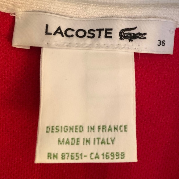 Lacoste dress - Picture 4 of 4